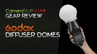 Gear Review  Godox Diffuser Domes [upl. by Paxton]