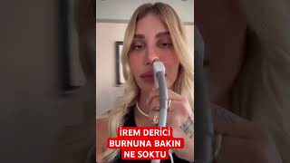 İrem derici burnuna bakın ne soktu shortsvideo [upl. by Haleehs878]