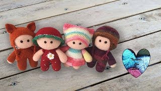 Amigurumi Muñecos YOYO Crochet quotTeje con Lidiaquot [upl. by Dougall]