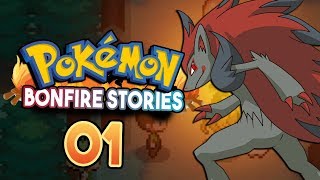 Pokemon Bonfire Stories SPOOKY STORIES Pokemon Fan Game Showcase [upl. by Nnylatsyrc]