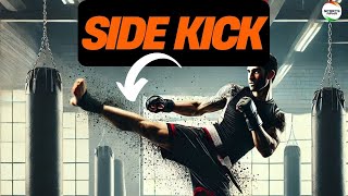 How to Execute the Perfect Side Kick in Martial Arts  StepbyStep Side Kick Tutorial [upl. by Odrautse539]