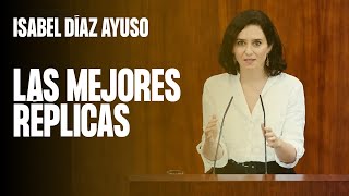 Las mejores réplicas de Ayuso a la izquierda [upl. by Attenohs]