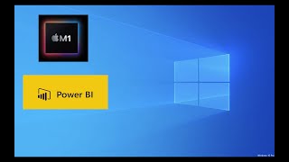 Install Windows and Power BI on Mac M1 2021 [upl. by Yenor]