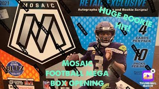 Opening this new target mosaic football mega box [upl. by Eirdua149]