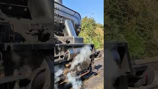 6990 quotwitherslackquot  78018 standard 2 at Loughborough 51024 steamtrain trainspotting gcr [upl. by Aihsik]