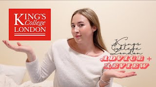 KCL university REVIEW  ADVICE 🇬🇧🎓 is it right for you and freshers advice [upl. by Anawqahs872]