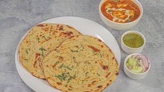 Shahi Paneer Lachha Paratha [upl. by Inger]