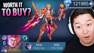 How much is M6 PASS CLAUDE PRIME COSMIC BLAZE skin  Mobile Legends [upl. by Ynaoj651]