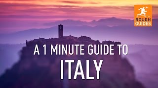 A 1 minute guide to Italy [upl. by Rexford552]