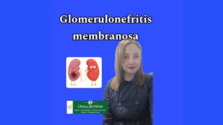 Glomerulonefritis membranosa 👩‍⚕️🩺💚 [upl. by Leilah]