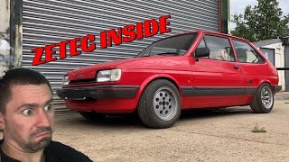 Zetec st170 powered mk2 fiesta MaxxECU fitting [upl. by Drapehs393]