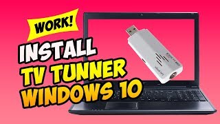 Install USB TV Tunner Windows 10 [upl. by Rosemarie]