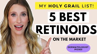 My Holy Grail Retinoids List  Dermatologist Picks [upl. by Sib372]