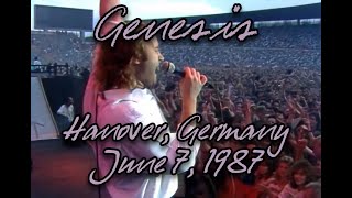 Genesis  Live Hanover Germany June 7 1987 HD [upl. by Yalcrab73]