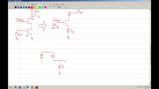 Sedra Smith Analysis of a Cascode [upl. by Amelie]