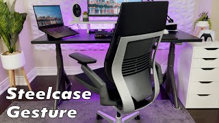 Steelcase Gesture Chair REVIEW Thank you for 1000 Subs [upl. by Schlesinger]