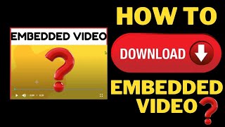 How To Download Private Embedded Vimeo Videos 2024 HTML Injection Trick to Download any Video [upl. by Rakabuba909]