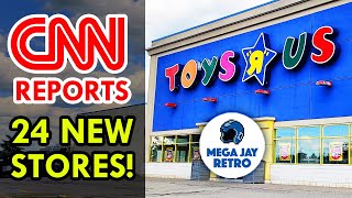 24 New Toys R Us Stores Opening in 2024  Mega Jay Retro Toy News [upl. by Araiek]