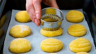 Ci vogliono solo 15 minuti I più veloci biscotti fatti in casa  SaporitoTV [upl. by Kenwood]