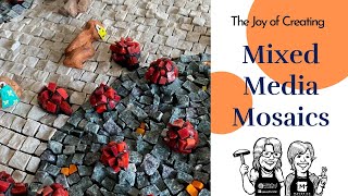 Mixed Media Mosaic Art Tutorial [upl. by Julie]