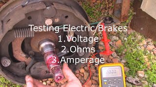 Electric trailer brake diagnosis [upl. by Eudosia289]