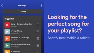 How to get suggested songs on Spotify [upl. by Svensen]