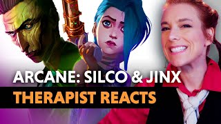 The Psychology of Arcane Silco amp Jinx Master Manipulation— Therapist Reacts [upl. by Ahsatal]