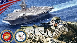 【海軍と海兵隊の違いとは？】世界最強の戦闘力！アメリカ２軍の違いについてクールな映像と任務内容などの紹介！ [upl. by Hale]