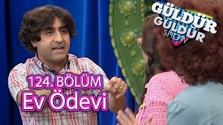 Güldür Güldür Show 124 Bölüm Ev Ödevi Skeci [upl. by Alihet]