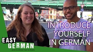 Introduce yourself in Slow German  Super Easy German 1 [upl. by Bishop]