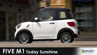 FIVE M1 Today Sunshine  Auto Elettrica CityCar Minicar Spot TV [upl. by Charline114]