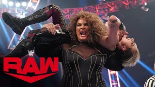 Rhea Ripley vs Nia Jax Raw Aug 2 2021 [upl. by Auguste989]