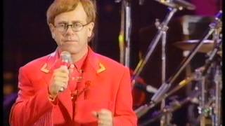 Elton John  The Show Must Go On  Freddie Mercury Tribute Concert  BBC1  Monday 20th April 1992 [upl. by Savihc]