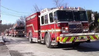 Chester Fire Department New Years Parade 1118 [upl. by Stiruc]