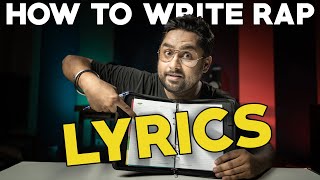 How to write RAP LYRICS in HINDI 2020 with EXAMPLES [upl. by Esalb]