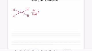 114 Formation of a halohydrin from an alkene [upl. by Atekin]