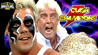 The Story of Sting vs Ric Flair amp The Inaugural Clash of the Champions [upl. by Zaria711]