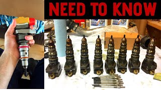 Ford 73 Powerstroke Injectors Everything You NEED to Know [upl. by Anitteb]