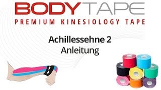 Kinesiology Tape Anleitung Achillessehne 2 [upl. by Kristin85]