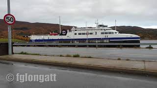 Ferge Skarberget  Bognes  Bjerkvik Narvik NordNorge [upl. by Ettenoitna]