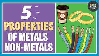 Physical Properties of Metals and Nonmetals  Chemistry [upl. by Melliw465]