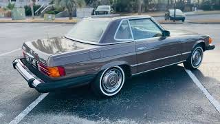 1977 Mercedes Benz 450SL Walk Around [upl. by Newkirk759]