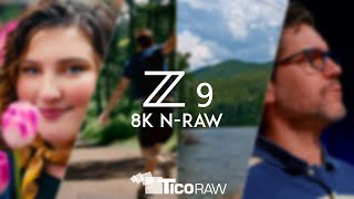 Nikon Z9 8K NRAW Video Review TicoRAW  The FUTURE of RAW [upl. by Feeney]