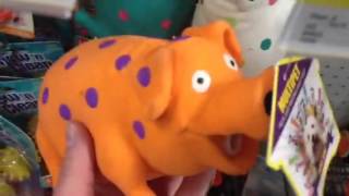 Wal Mart Squeaky Pig Toy 1 [upl. by Lynda]