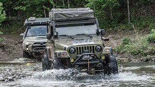 EPIC Ozarks Overlanding Trip Pt 1 – With My Jeep TJ [upl. by Ikkiv]