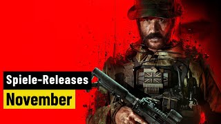 SpieleReleases im November 2023  Für PC und Konsolen [upl. by Ecirtnas]