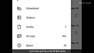 How To Find Archived Emails In Gmail On Android [upl. by Ehsrop]