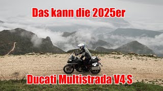 Fahrbericht Ducati Multistrada V4S 2025 [upl. by Yensehc660]