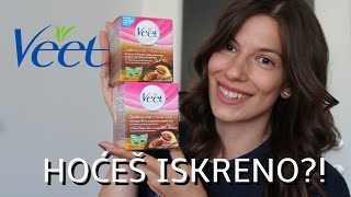 HOĆEŠ ISKRENO  VEET šećerna pasta i depilacija kod kuće [upl. by Deborah445]