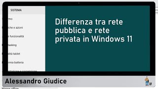 Differenza tra rete pubblica e rete privata in Windows 11 [upl. by Ranson463]